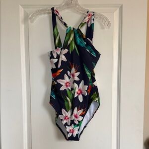 Ralph Lauren Tropical Twist Top One Piece Swimsuit 8